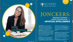 Jonckers acclaimed most reliable language translation solution provider 2020